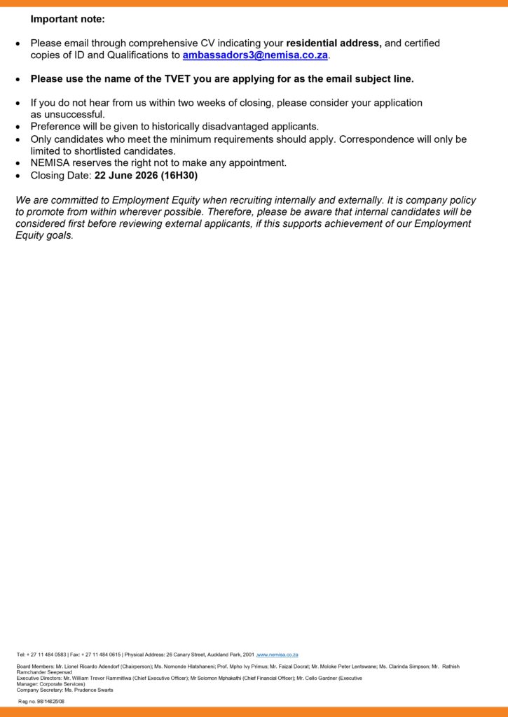 YA RONA DIGITAL PROGRAMME X32 advertisement ambassadors tvet colleges final page 0004